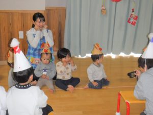 クリスマス会 学研奈良ピュア保育園 社会福祉法人 香久山会