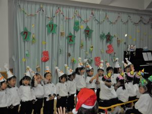 クリスマス会 学研奈良ピュア保育園 社会福祉法人 香久山会